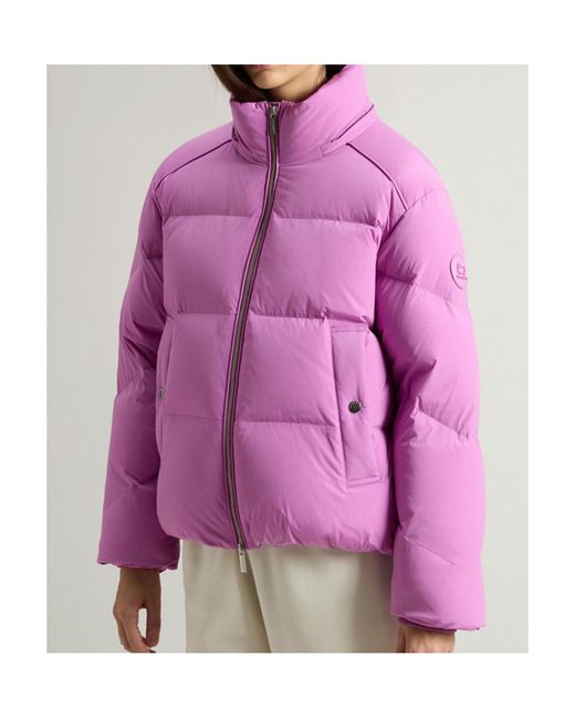 Woolrich Purple Alsea Down Jacket