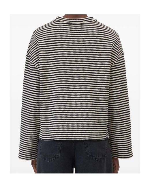 Closed Multicolor Striped Longsleeve