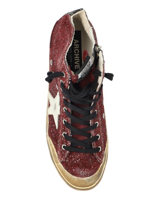 Golden Goose Deluxe Brand Brown Francy Penstar Sneakers for men