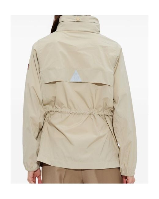 Moncler Natural Grenoble Soulare Hooded Jacket
