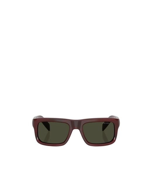 Prada Multicolor Eyewear Rectangular Frame Sunglasses for men