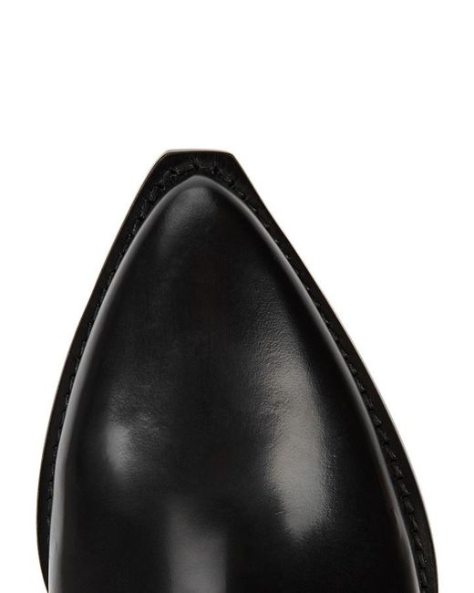 Isabel Marant Black Dahope 50 Leather Ankle Boots