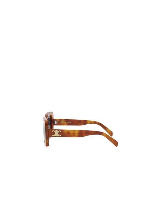 Céline White Logo Sunglasses for men