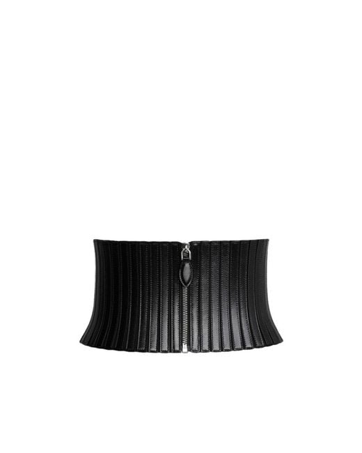 Alaïa Black Alaïa Elastic Corset Belt
