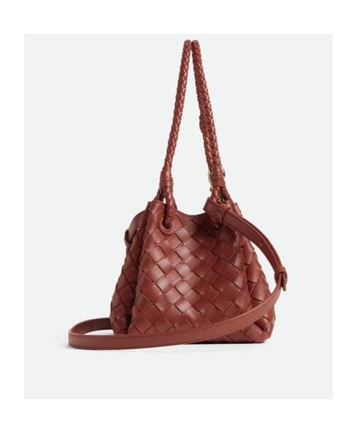 Bottega Veneta Brown Small Parachute