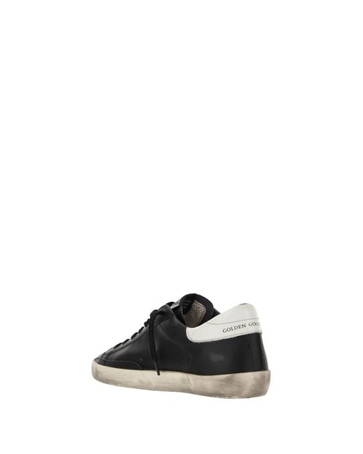 Golden Goose Deluxe Brand Black Super-Star Low-Top Sneakers for men