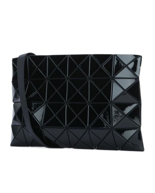 Issey Miyake Black Lucent Geometric Tote Bag