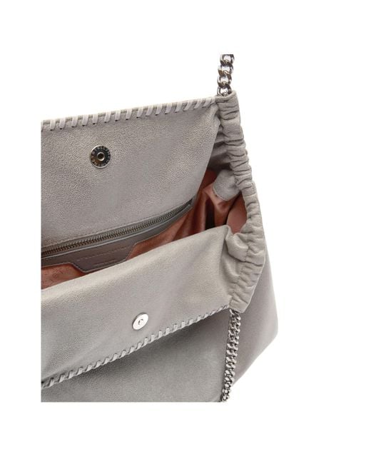 Stella McCartney Gray Falabella Drawstring Tote Bag