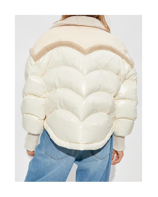 Khrisjoy Natural Corazon Shearling Jacket