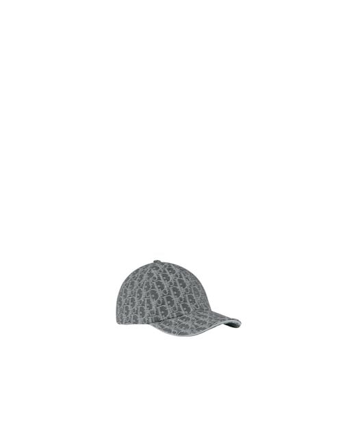 Dior White Oblique D-Player Cap