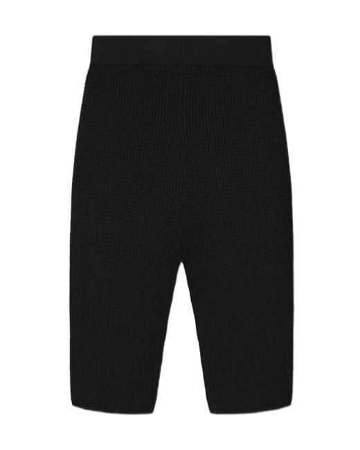 Fear Of God Black Waffle Biker Shorts