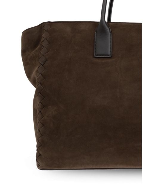 Bottega Veneta Brown Large Zipped Cabat for men