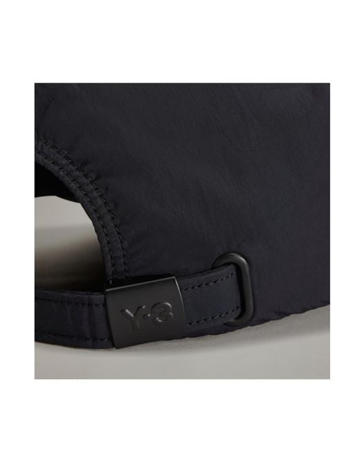 Y-3 Blue Striped Baseball Cap for men