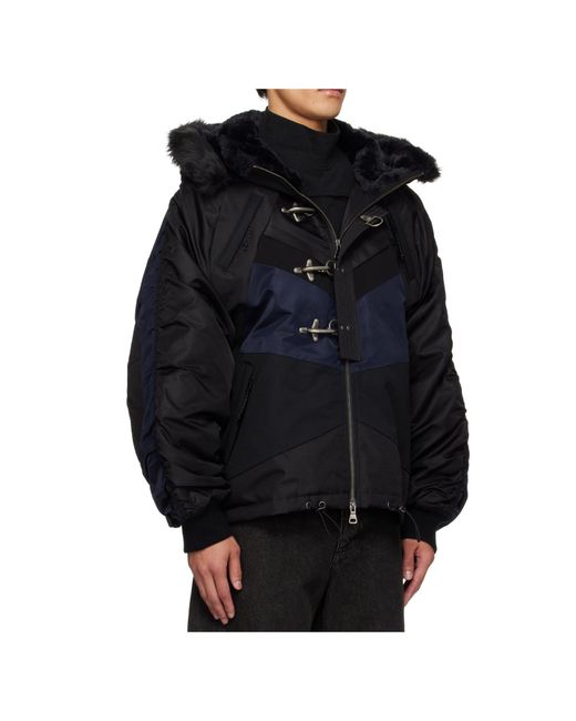 ANDERSSON BELL Black Norwegian N2B Jacket for men