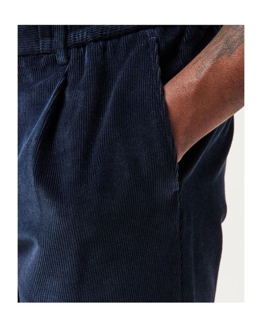 Barbour Blue Wallington Trousers for men