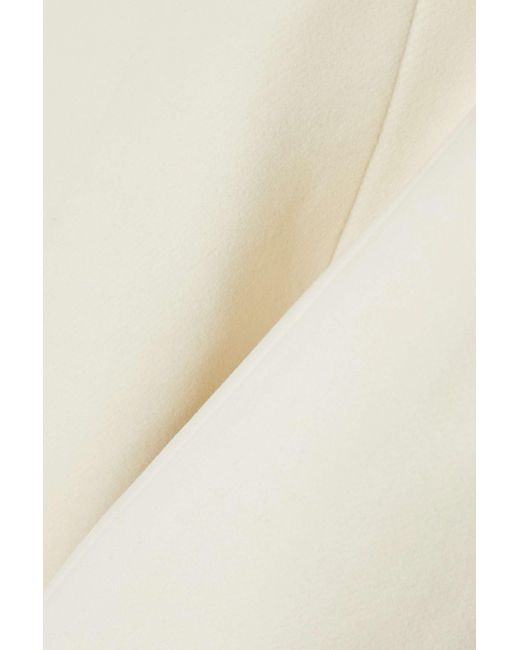 Khaite White Uma Strapless Dress