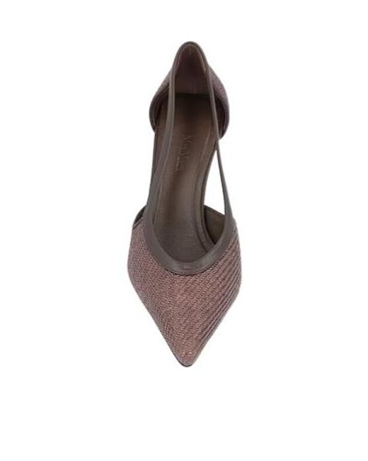 Max Mara Brown Plain Colour Pumps