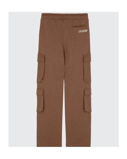 Barrow Brown Cargo-Pocket Trousers for men
