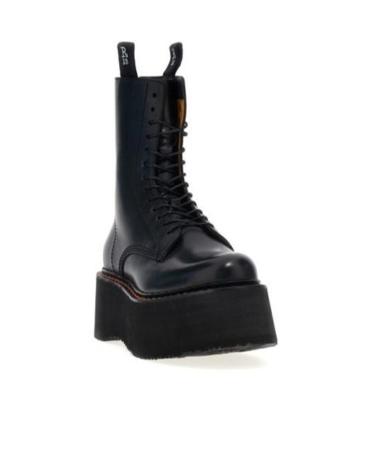 R13 Black X-Stack' Boots