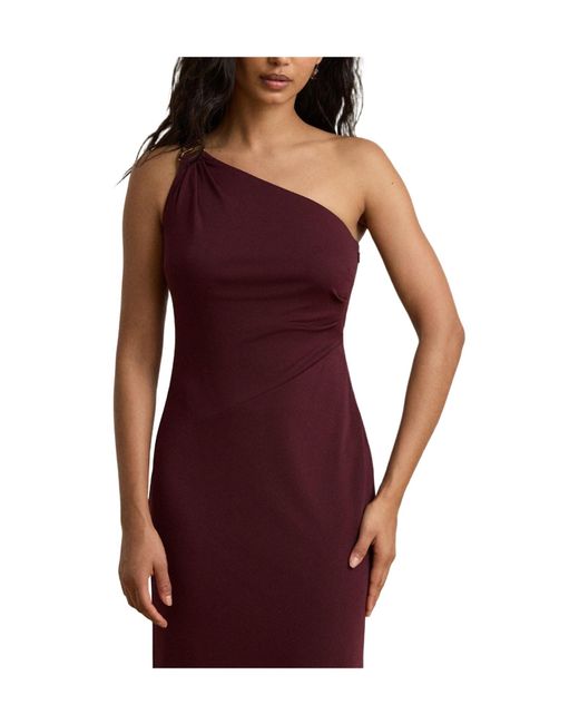 Ralph Lauren Purple Solid Color Ball Gown