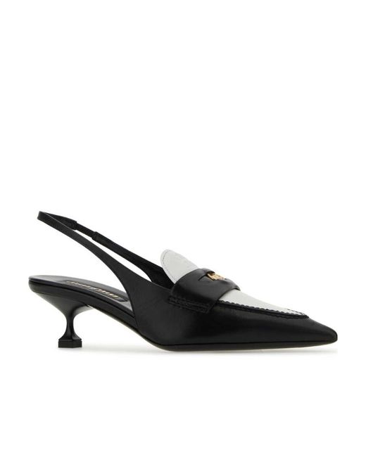 Miu Miu Black Pointed High Heels