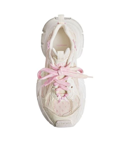 Balenciaga Pink 3Xl Tulle Sneaker