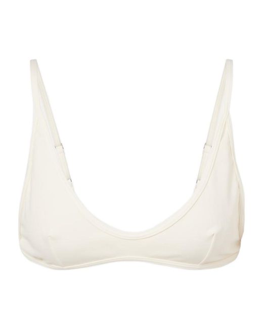 Totême  White Bikini Top