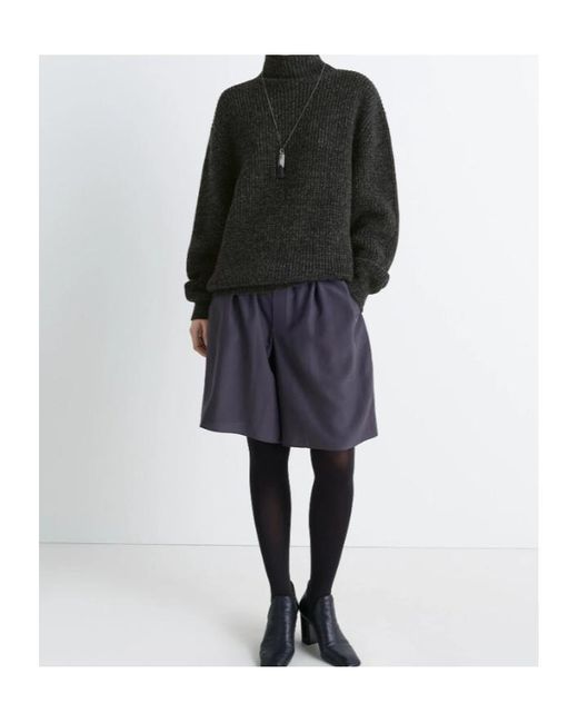 Lemaire Black High-Neck Knitted Jumper for men