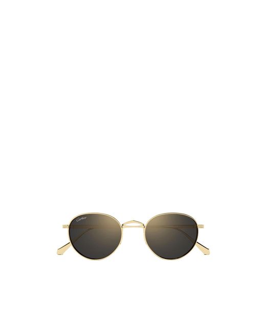 Cartier Multicolor Round-Frame Sunglasses for men