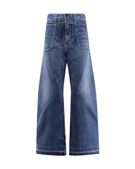 Céline Blue Flare Jeans 002