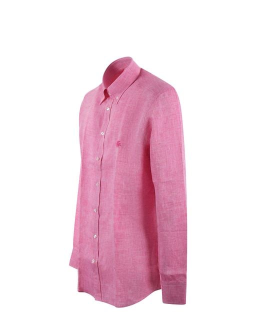 Etro Pink Shirts for men