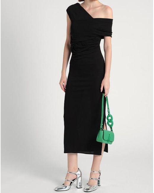 MAX&Co. Black Midi Dresses