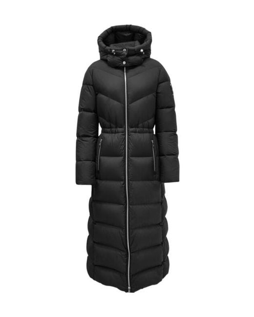 Moose Knuckles Black Belle Padded Parka