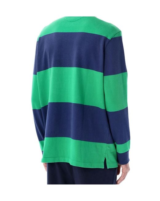 Polo Ralph Lauren Green Polo Shirt With Logo Embroidery for men