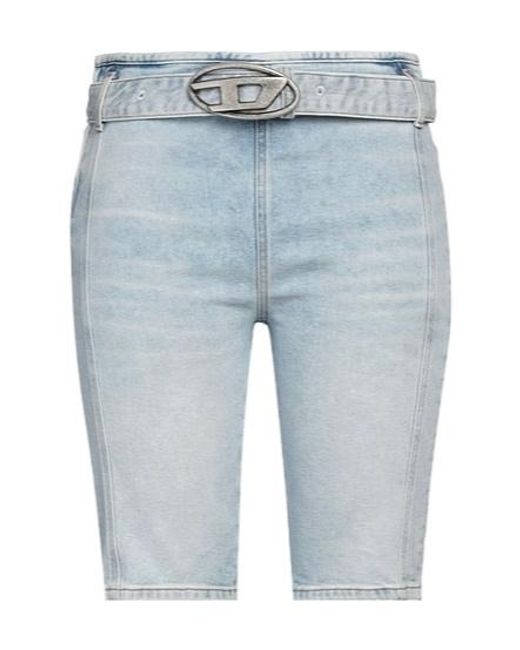 DIESEL Blue Medium Denim Shorts
