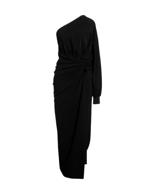 Balenciaga Black Long Dresses