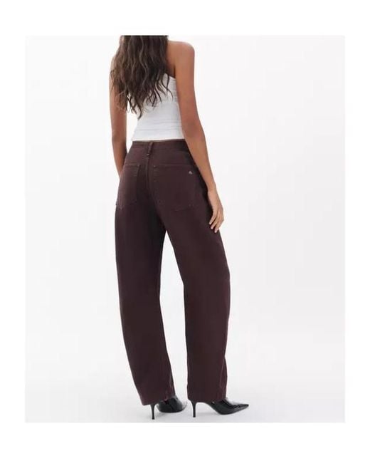 Rag & Bone Brown Belt Loop Jeans