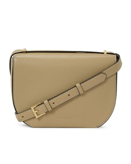 Karl Lagerfeld Natural Flap Shoulder Bag