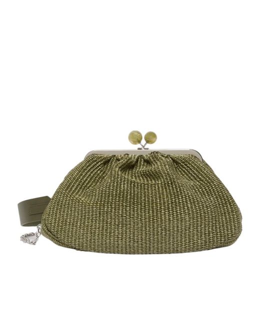 Weekend by Maxmara Green Fortuna Medium Pasticcino Bag