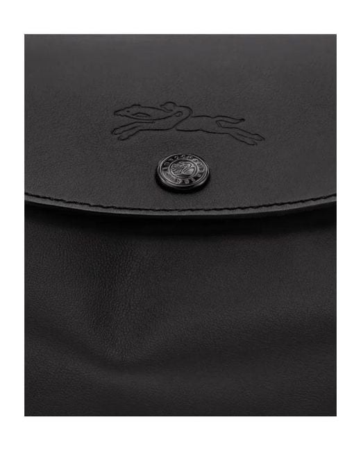Longchamp Black Le Pliage Xtra Flap Shoulder Bag