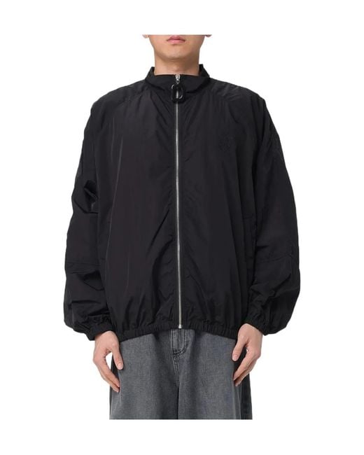 J.W. Anderson Blue Raglan-Sleeve Zip-Up Jacket for men