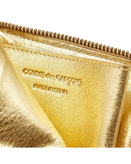 Comme des Garçons Natural Comme Des Garçons Wallet Zip-Around Coin Pouch for men