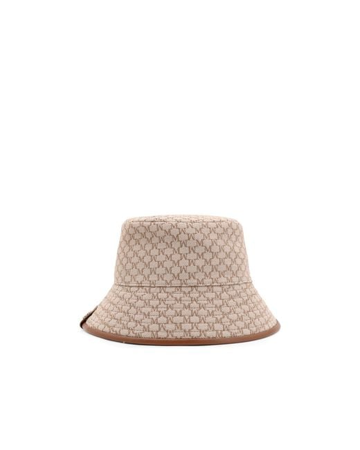 Max Mara Multicolor Logo Plaque Bucket Hat