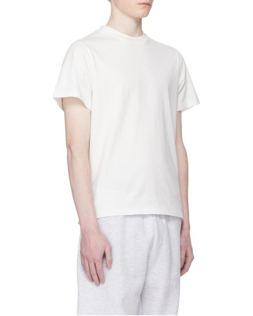 Entire studios White Crewneck T-Shirt for men