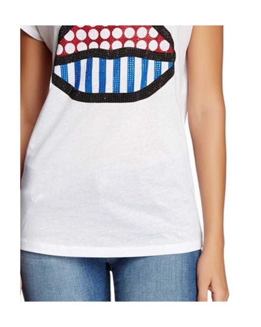 Moschino White Printed T-Shirt