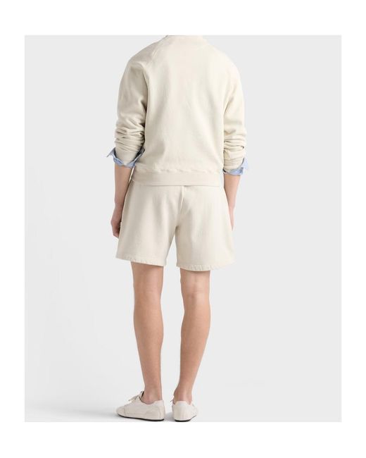 Prada Natural Logo Patch Sweatshirt for men