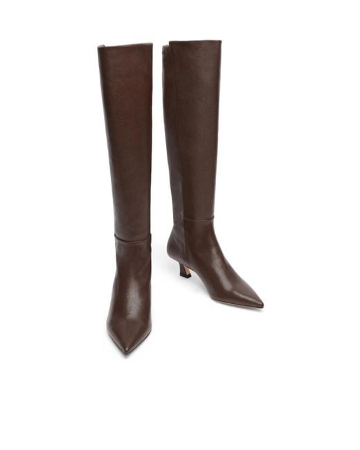 Stuart Weitzman Brown 5050 Vinnie Boot 50