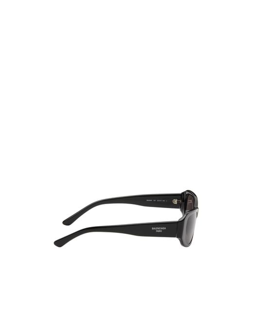 Balenciaga White Eyewear Rectangle Frame Sunglasses for men