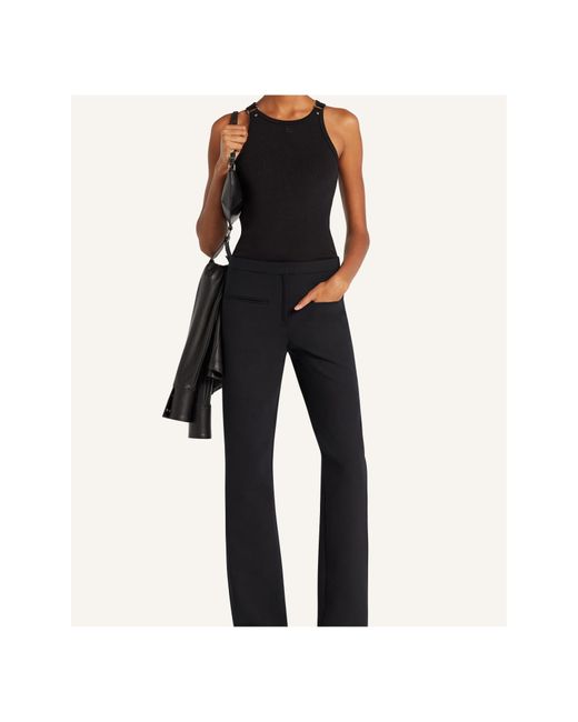 Courreges Black Sleeveless Top