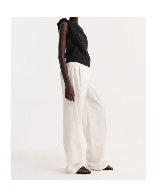 Rohe Black Asymmetrical T-Shirt